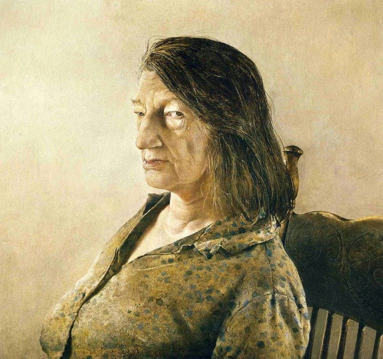 Andrew Wyeth The Woman Gallery   0eca8cf72e62de418335c10372ddb4ce 768x720 